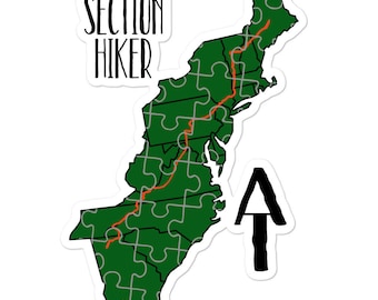 Appalachian Trail Section Hiker Sticker