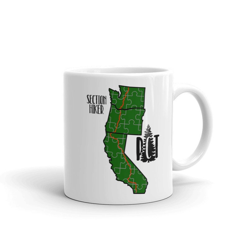 TheToothlessPiranha Pacific Crest Trail Section Hiker Mug - Thumbnail 4