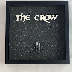 The Crow Eric Draven Custom Minifigure Movie Frame