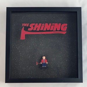 The Shining Jack Torrance Custom Minifigure Movie Frame
