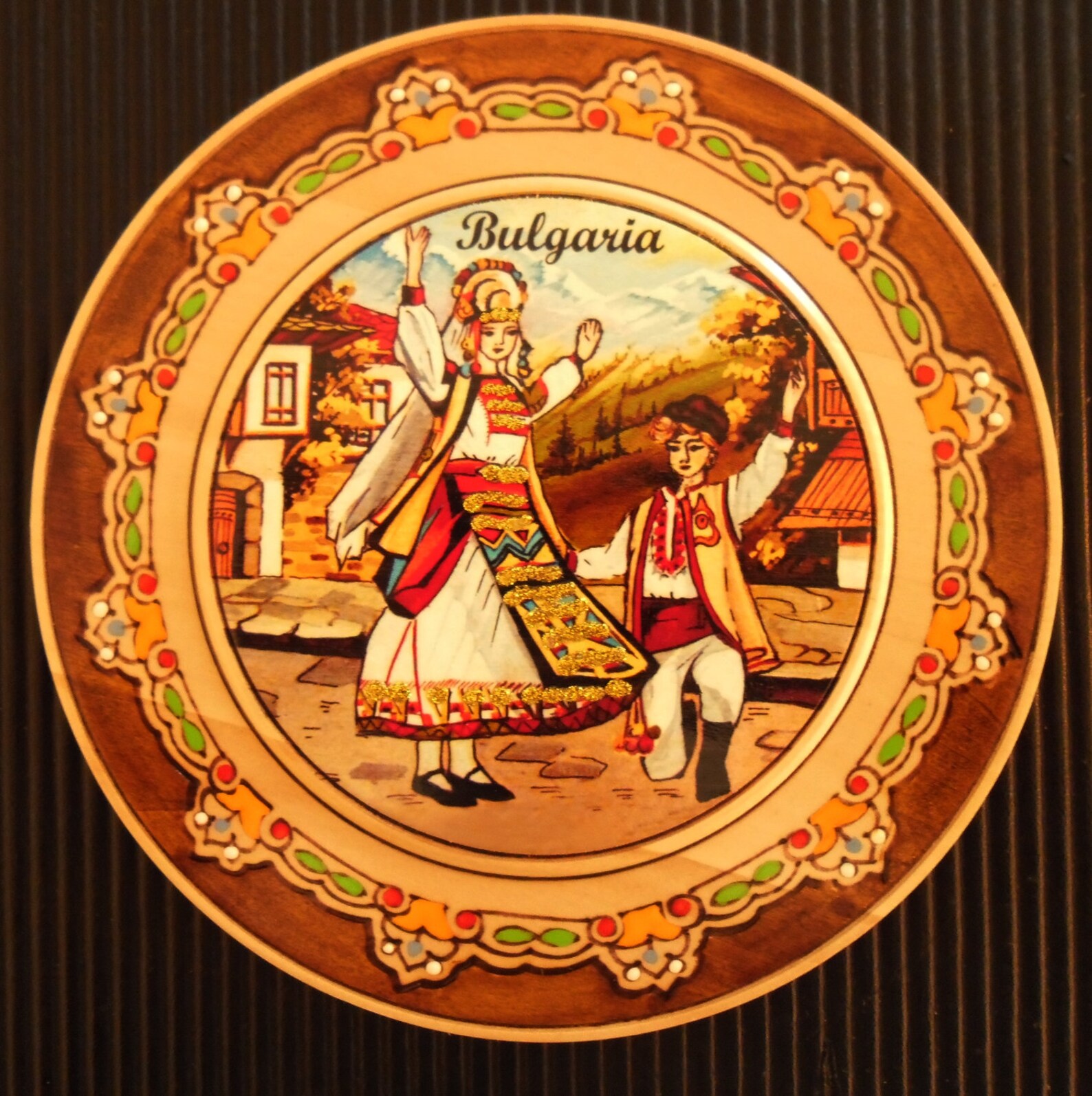 Decorative Wooden Plate for Decorating Handmade Wood With Etsy