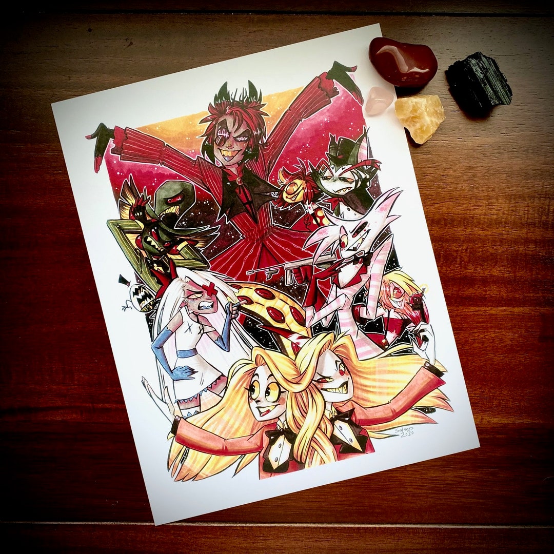 Hazbin Hotel Art Print - Etsy