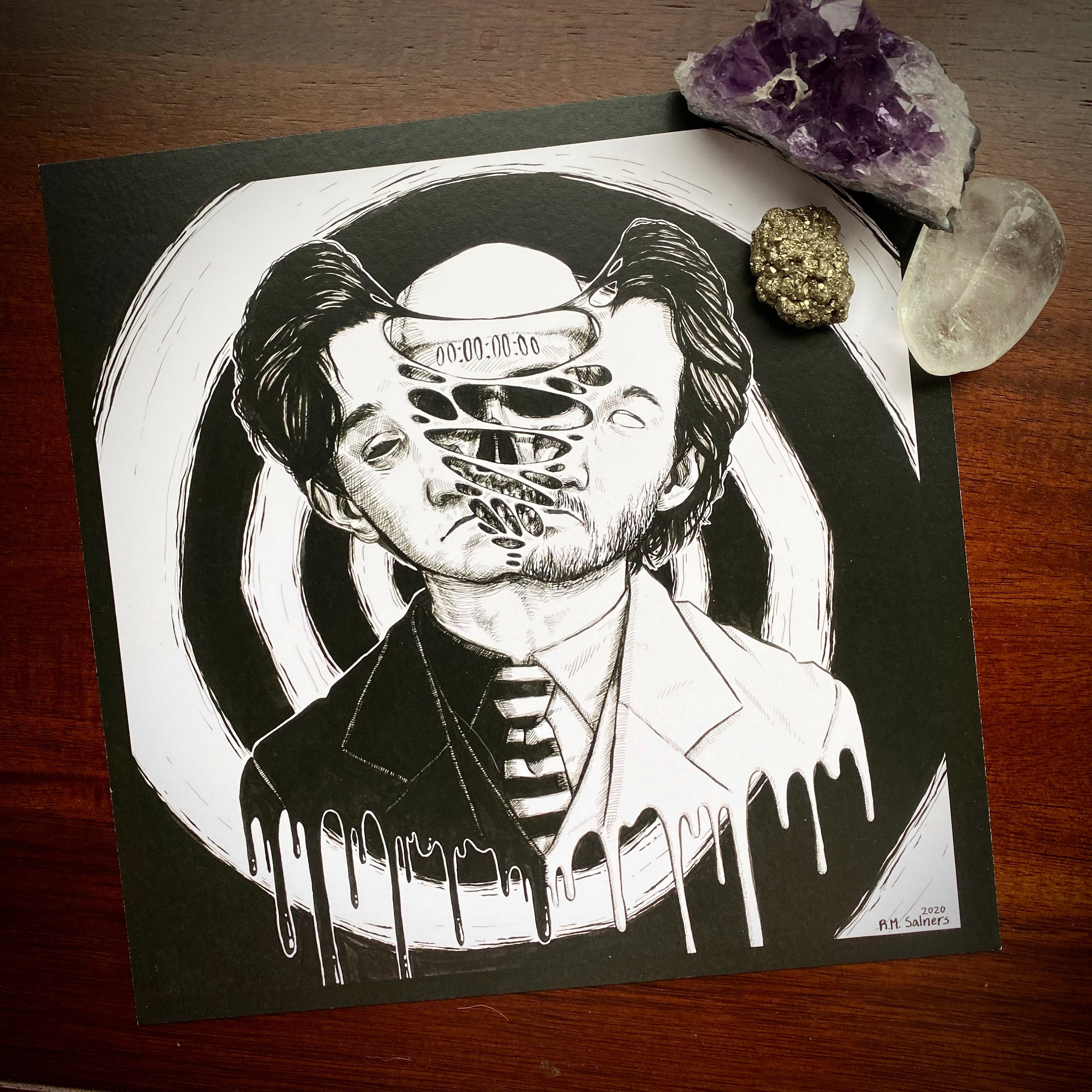 Unus Annus: Memento Mori Art Print - Etsy