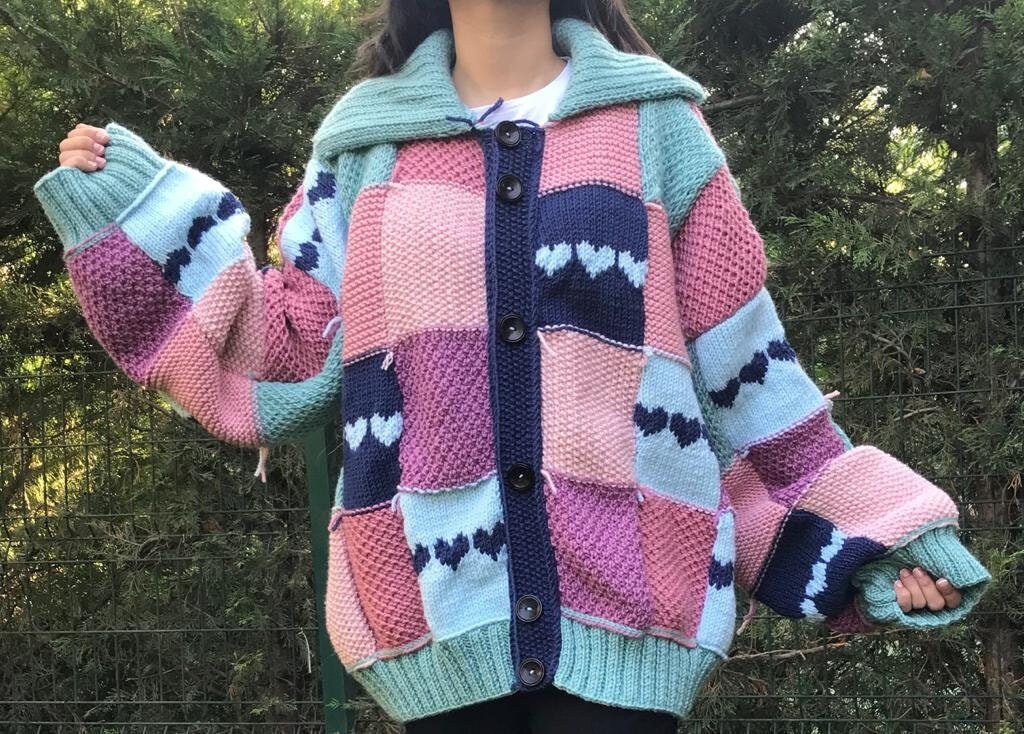 Buy Harry Styles Cardigan Blue Online In India India