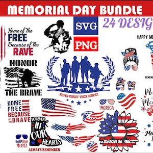 Memorial Day-bundel| Amerikaanse soldaat| veteraan | Soldaat gesneden bestand, militaire SVG | png| Huis van de vrijen vanwege de dapperen | cricut klaar | doe-het-zelf