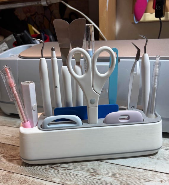 Cricut Tool Organizer (No Logo) - STL + 3mf File To Print With 3D Printer