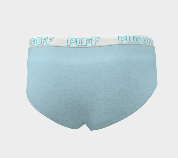 Pug off Funny Underwear for Women Briefs Cute Undies for Her