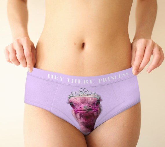 Princess Ostrich Panties for Women Funny Underwear Her Women's Briefs Cute  Lingerie Unique Panties for Her Gag Gift Her Animal Theme Gift -  New  Zealand