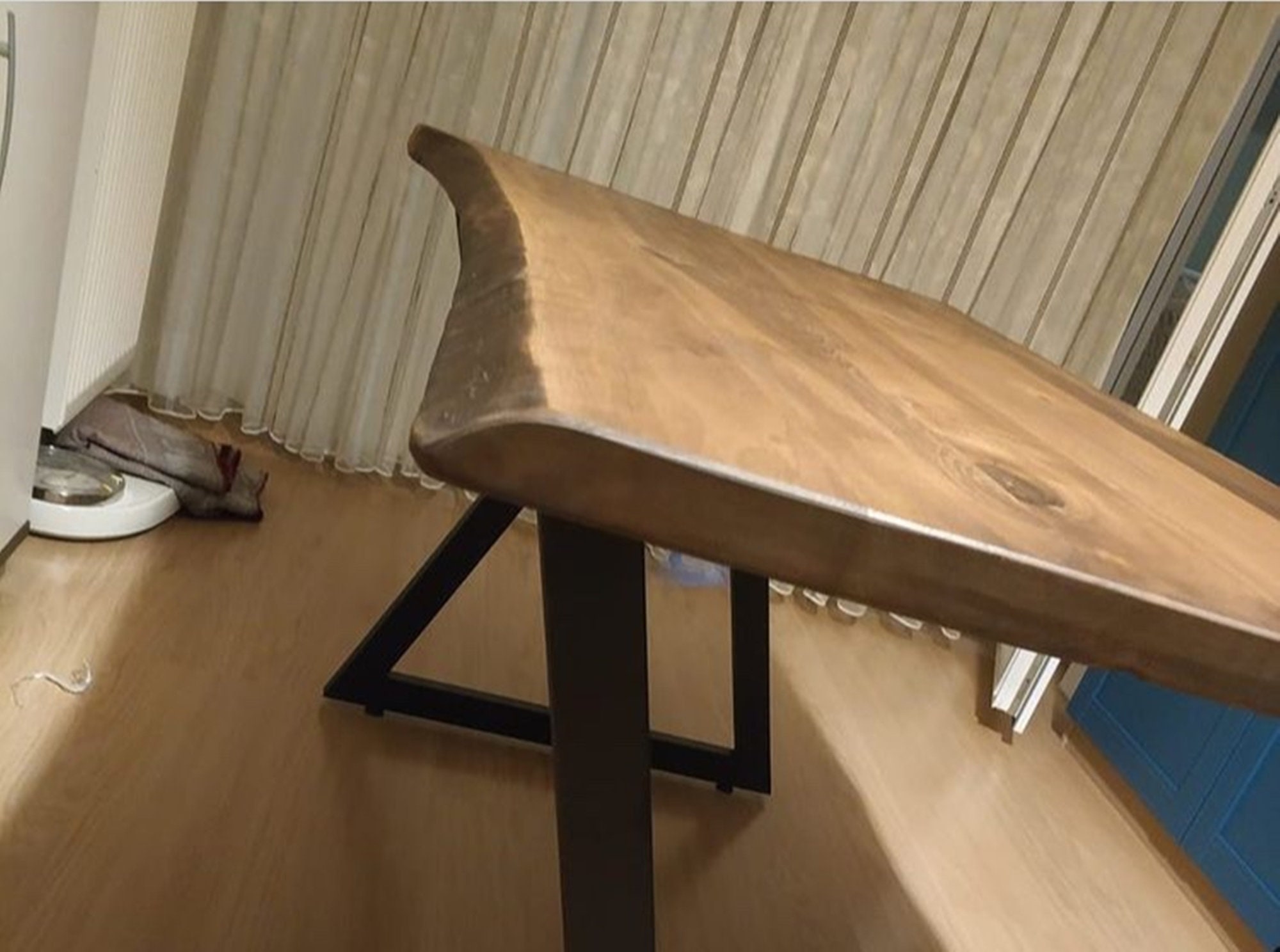 Nussbaum Esstisch Live Edge Esstisch Nussbaum Dinning Tisch | Etsy