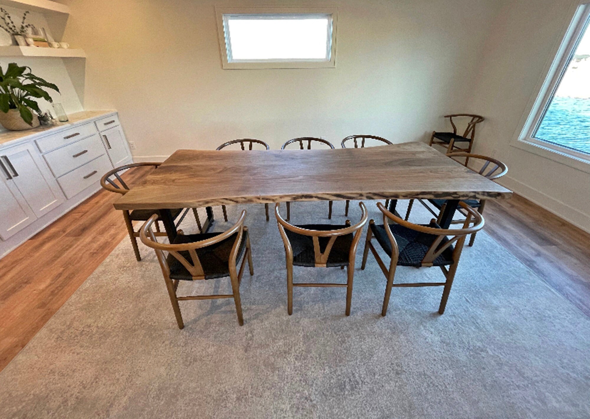 Live Edge Dining Table Live Edge Kitchen Table Live Edge Etsy