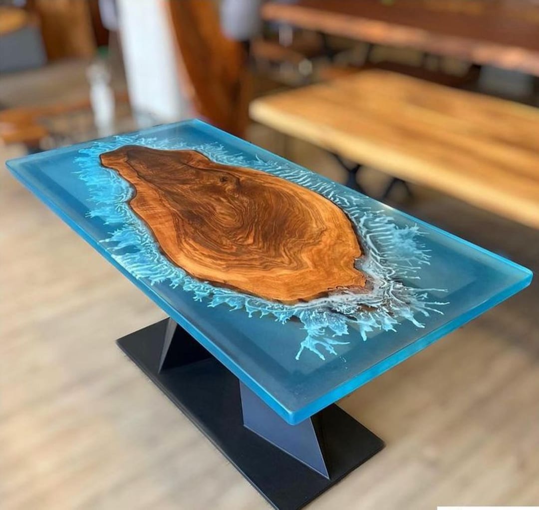 Epoxy Dining Table, Epoxy Table, Handmade Epoxy Table, Dining Table, Finished Ready Epoxy Table ...