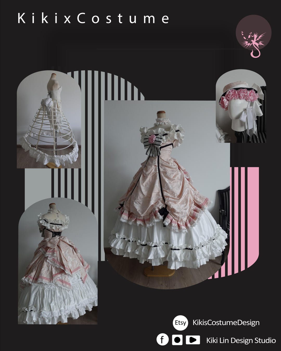 Black Butler Ciel Phantomhive Medieval Dress Cosplay Costume