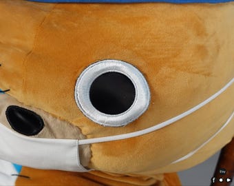 ゾンビテディベア ぬいぐるみ 等身大ゾンビベアぬいぐるみ型紙｜巨大な130cm非対称テディベア人形PDF