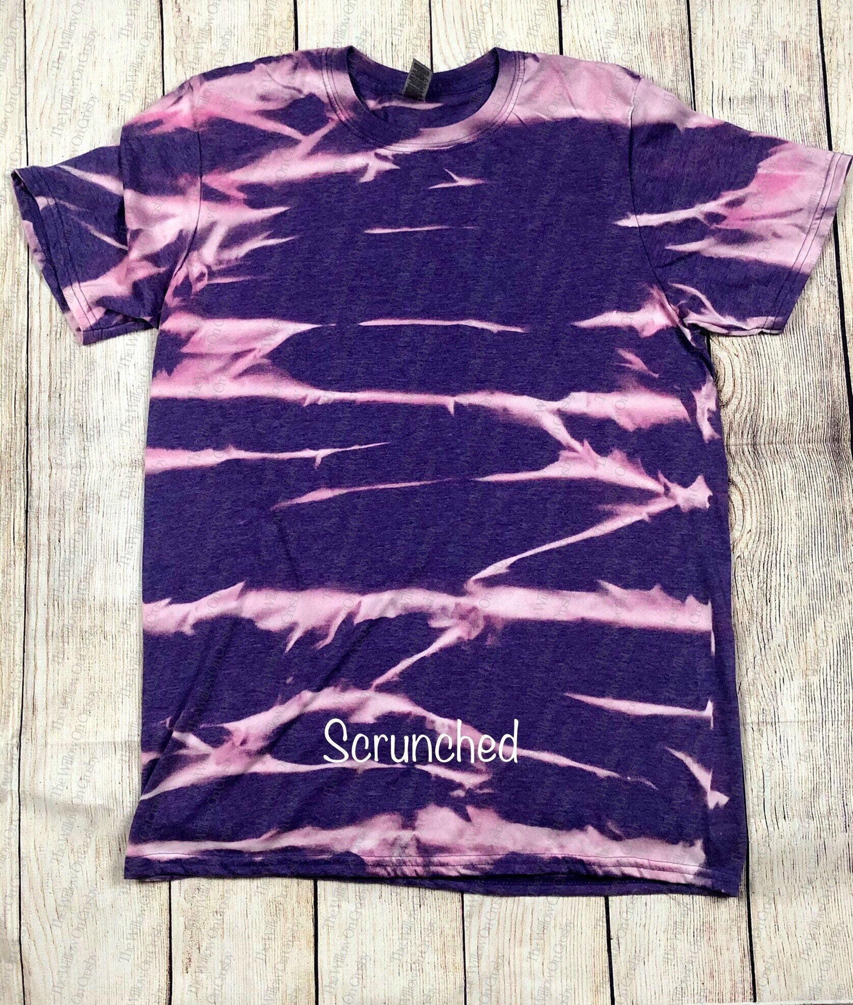 Bleached Tee Blank Bleached T-Shirts SPECIFY BLEACH | Etsy