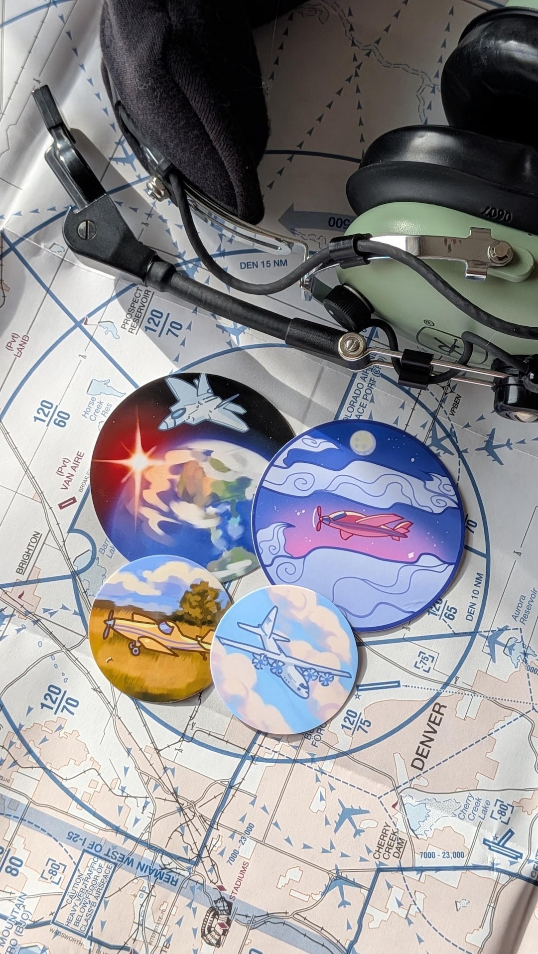 Aviation Stickers, Pilot Gift, Sticker Pack of Waterproof Stickers - Etsy