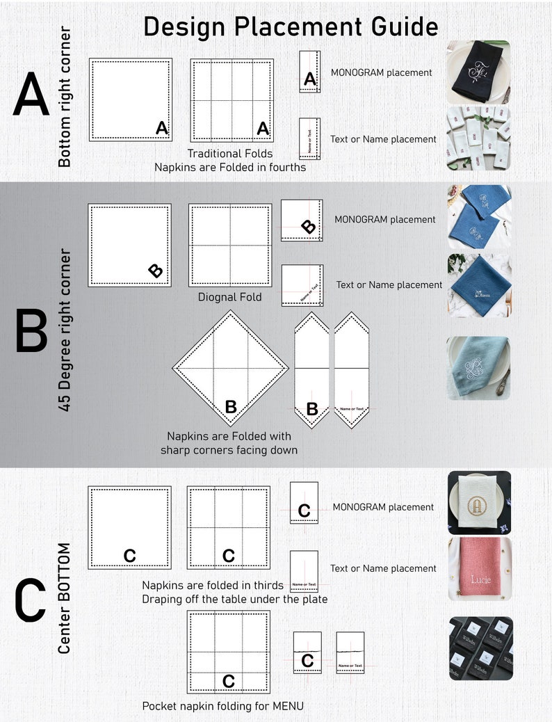 Broderade servetter | Monogramservetter | Middagsservetter | Bröllopsservetter | Personliga servetter | Jubileumsservetter | Speciella tillfällen bild 10