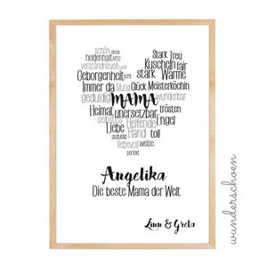 PDF-Bild für Mama/ Oma, Geschenk Muttertag, Geschenk Mama, Geschenk Oma