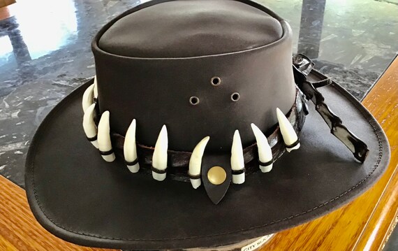 GENUINE CROCODILE LEATHER Hat Band 