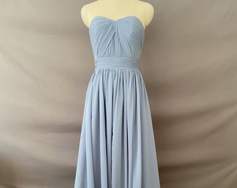 Dusty Blue Dress - Etsy