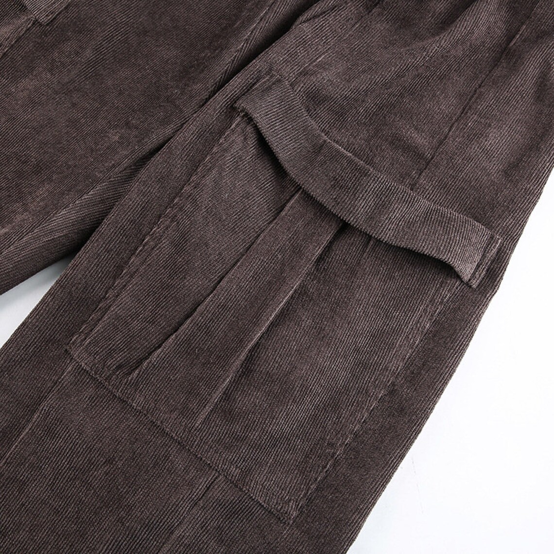 corduroy cargo joggers