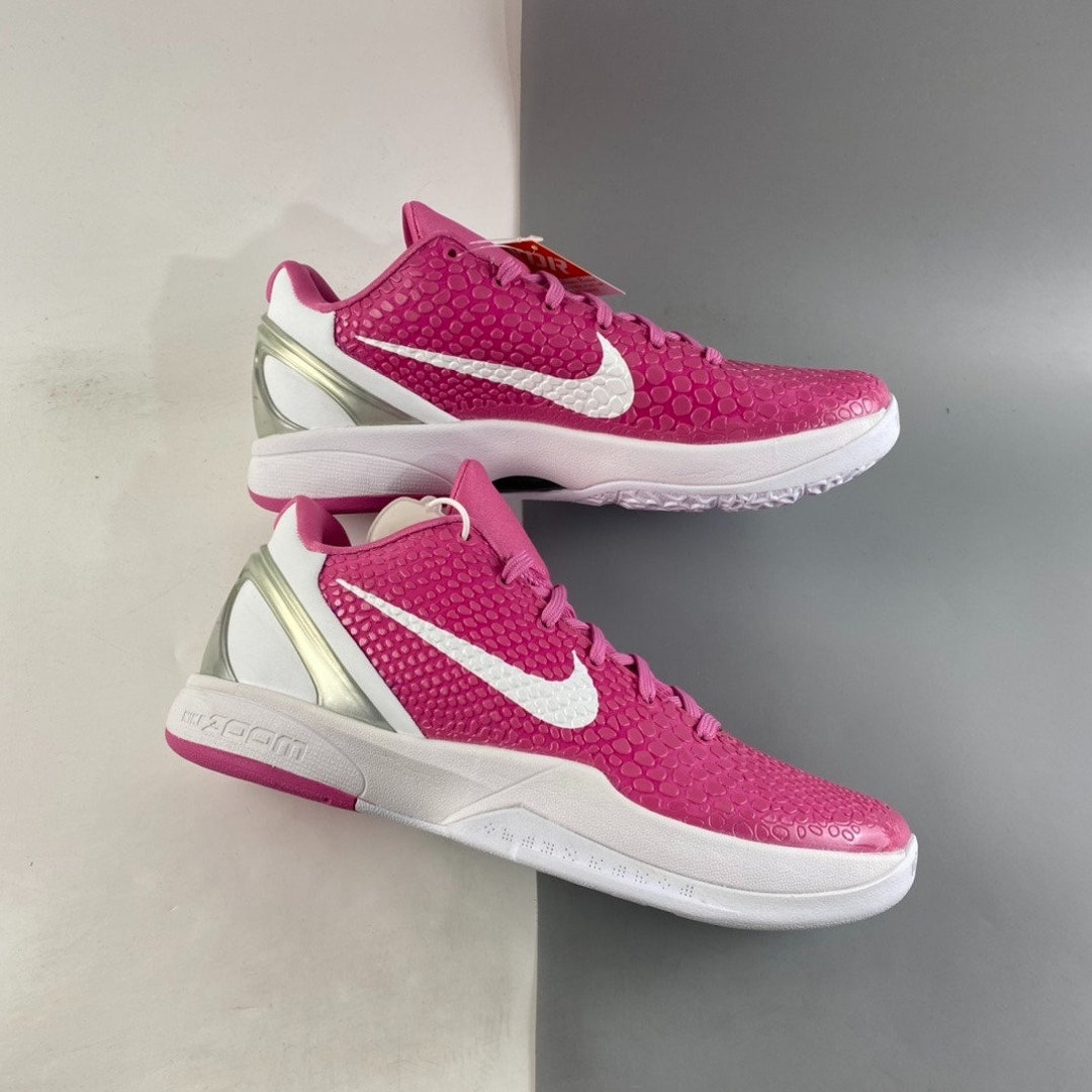 pink and black kobe shoes