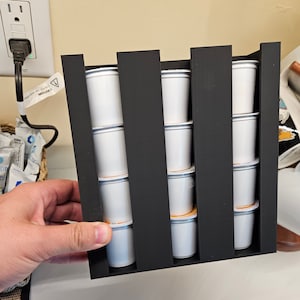 Under Cabinet K Cup Coffee 4, 8, or 12 Pod Storage