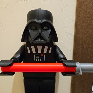 Lego Style Darth Vader Toilet Paper Holder 3D Print