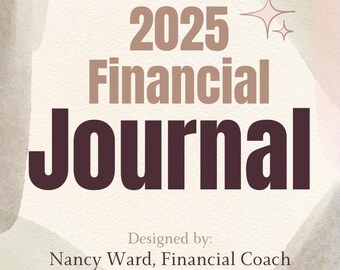 2025 Financial Journal | Expense & Debt Tracker (Printable Planner)