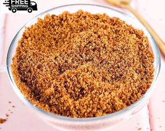 Jaggery Powder – Gur / Gud Powder – Natural Unrefined Cane Sugar – Traditional Sweetener