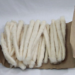 Algodón blanco natural Punis, fibra orgánica para hilado a mano, algodón Khadi para Charkha, suministro de hilo imagen 7