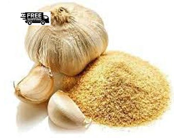 Garlic Powder – Dehydrated Ground Lahsun – Pure & Natural Cooking Spice – Fine Seasoning Ingredient