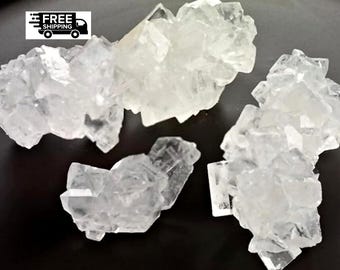 Indian Untreated Crystal / Dhaga Mishri — Natural Rock Sugar — Pure & Unrefined