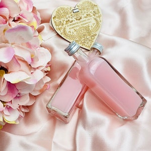 Miniature 60ml Bottle - Ideal as a Wedding Favour, Sauce Bottle or Artisan Gift Bottle - Select a Gold or Silver Cap