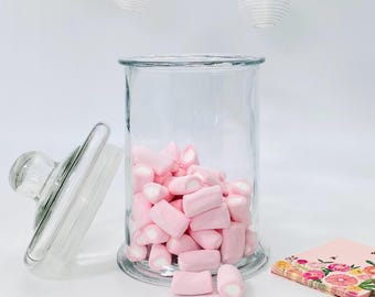A Retro 5 Litre Glass Jar with Lid, Perfect Storage, or use as a Vintage styled Vase, it's a Unique Gift Idea.  This Container is Air-Tight!