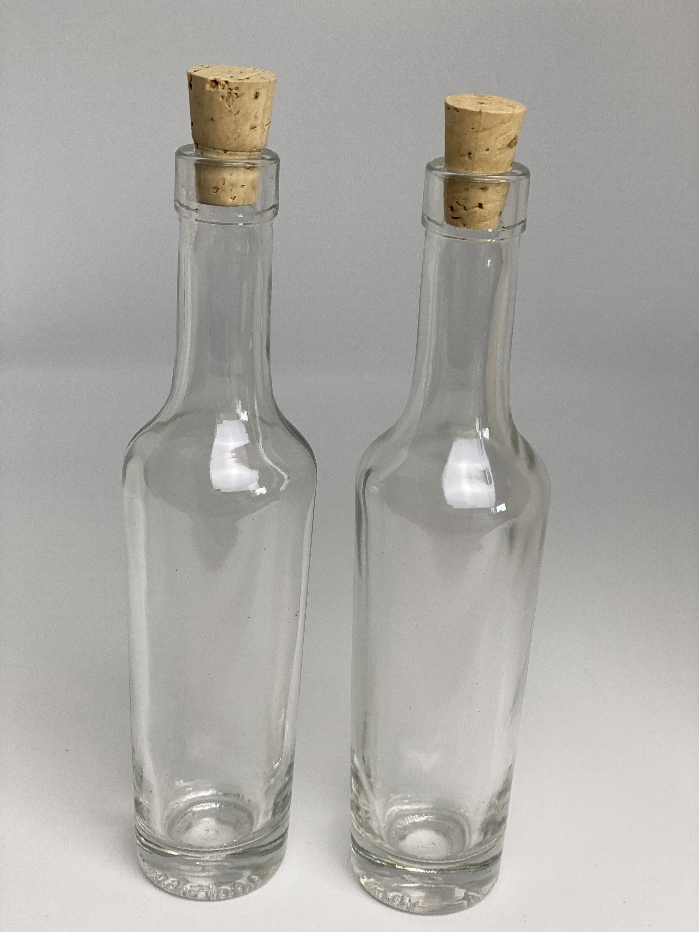 8 Glass Bottles With Natural Cork Stoppers 100ml Hoxton Etsy UK