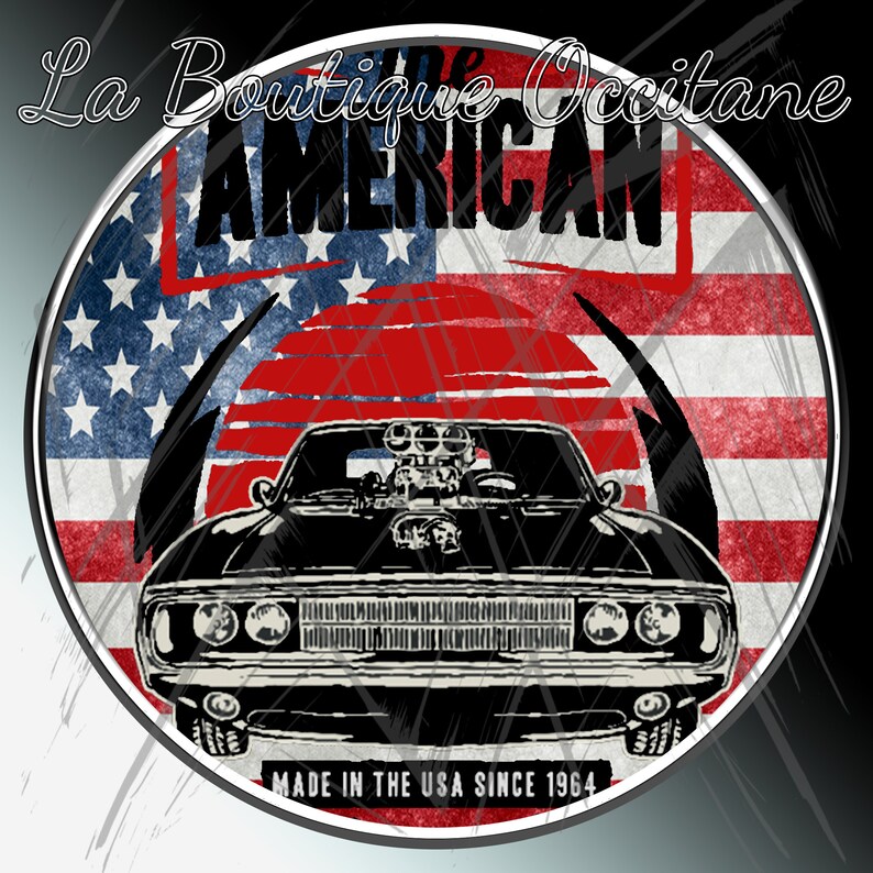 The American Motors Vintage Digital Design Png Muscles Cars image 3