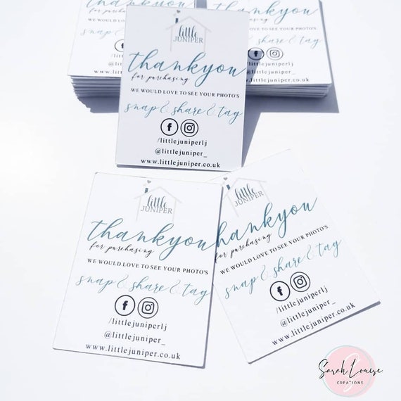 Social Media Packaging Cards