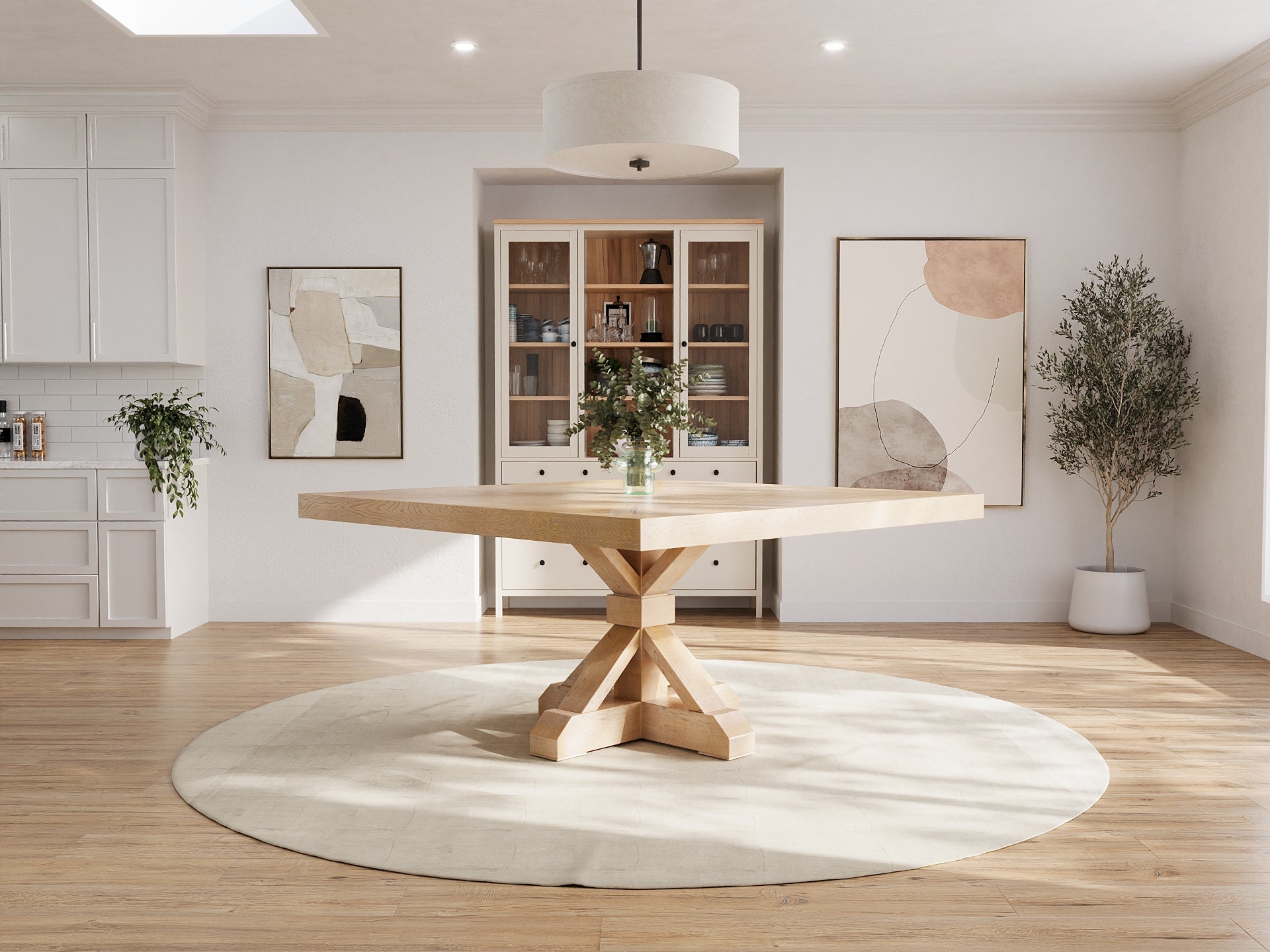 19+ Square Farmhouse Dining Table