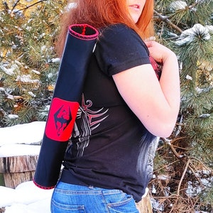Genuine Leather Men Back Arrow Archery Quiver Traditional Hunting Storage Pouch Stealth Stalking