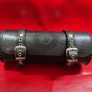 CHOPPER LEATHER BAG, Motorcycle Tool Roll, Leather Tool Roll, Tool storage, Tool Bag, Tool Organizer, Car Tool Roll, Wrench Case, Gifts