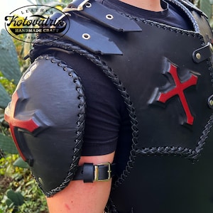 BIKER LEATHER VEST, Leather Vest, gift for biker, Weaved Vest, Biker Waistcoat, Biker Armor, Motorcycle Vest, vest men, biker clothes