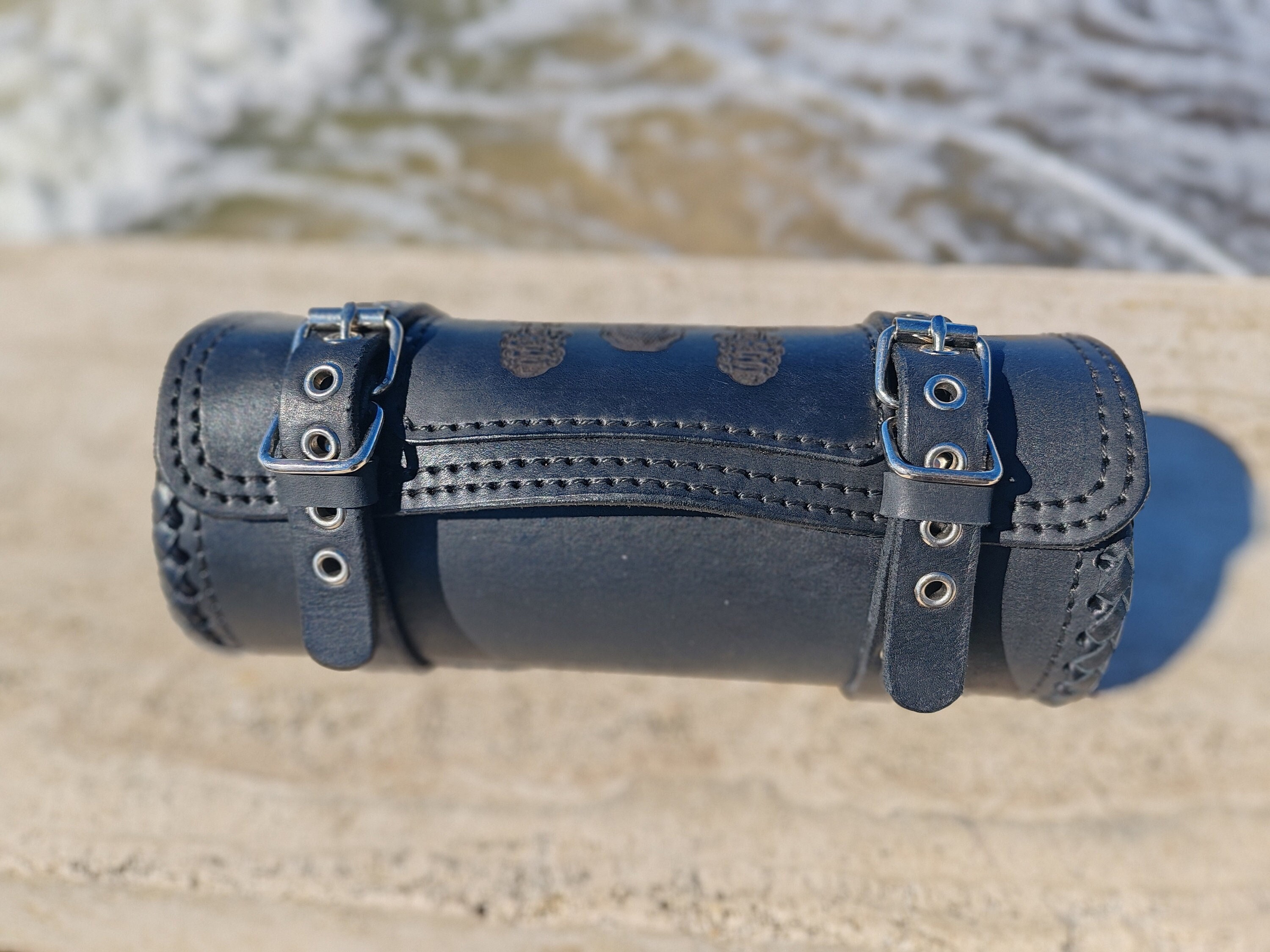 Borsa Per Forcella Per Moto Borse Da Sella In Pelle Borsa Per Manubrio