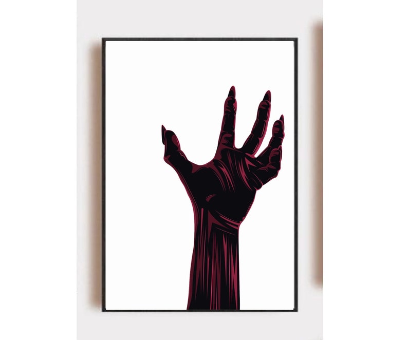 Halloween Wall Art Print Halloween Decor Halloween Gallery Etsy