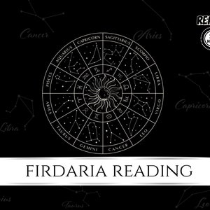 Lectura de astrología, informe firdaria, lectura de carta natal, informe de signos del zodíaco, lectura de carta natal, informe de astrología de por vida