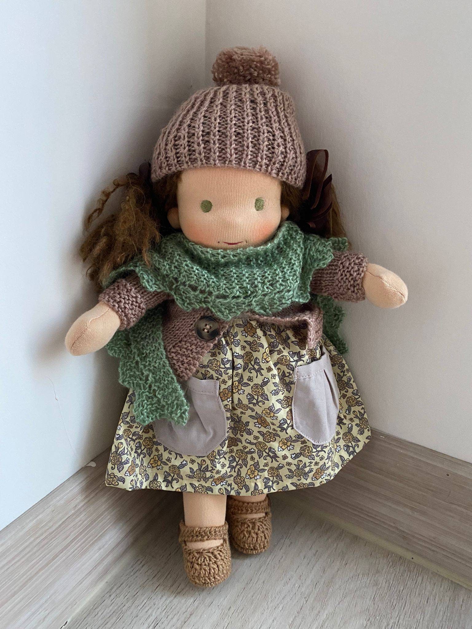 Waldorf Doll 16 40 Cm Custom Made to Order Doll Girl Etsy