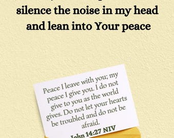 Peace and Rest Theme | 3 Digital Phone Wallpapers | Guided Prayers + Bible Verses