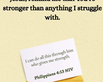 Overcoming Temptations Theme | 3 Digital Phone Wallpapers | Guided Prayers + Bible Verses