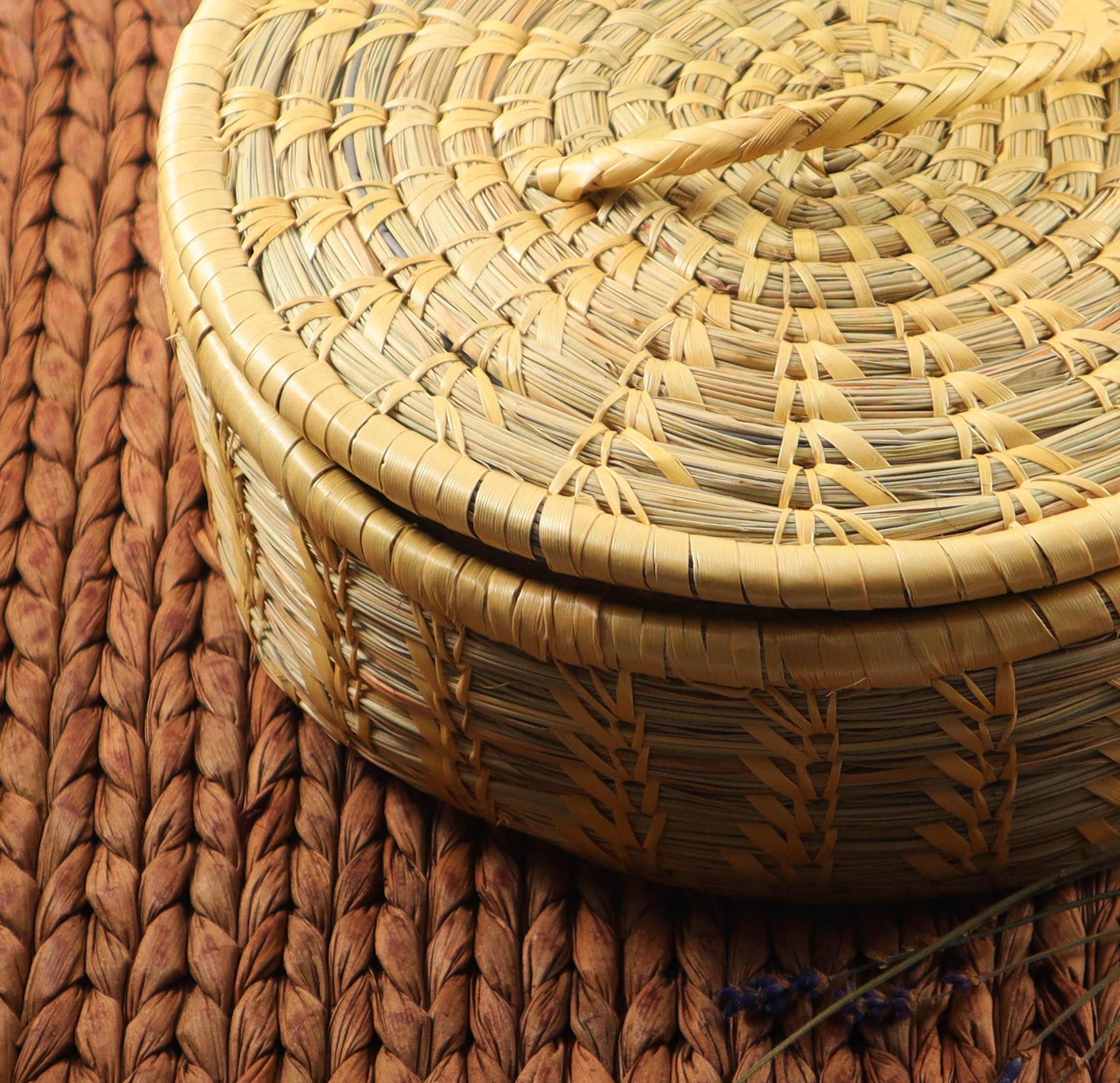 Fairtrade Large Woven Plastic Baskets