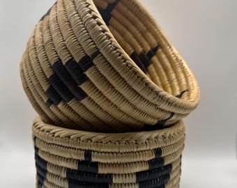Sturdy handmade Storage basket, Sturdy hand weaved plant holder
