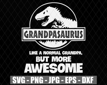 Download Grandpasaurus Svg Etsy